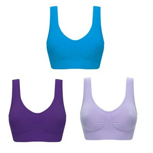 Drop shipping Vip link 3kom/komplet Seksi ženski sportski bešavni grudnjak bez uloška Wireless Bralette grudnjak s grudnjakom