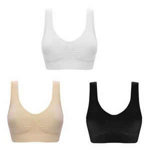 Drop shipping Vip link 3kom/komplet Seksi ženski sportski bešavni grudnjak bez uloška Wireless Bralette grudnjak s grudnjakom