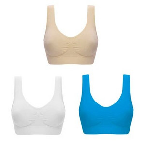 Drop shipping Vip link 3kom/komplet Seksi ženski sportski bešavni grudnjak bez uloška Wireless Bralette grudnjak s grudnjakom