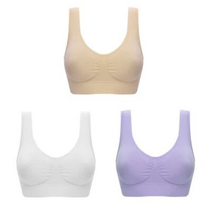 Drop shipping Vip link 3kom/komplet Seksi ženski sportski bešavni grudnjak bez uloška Wireless Bralette grudnjak s grudnjakom