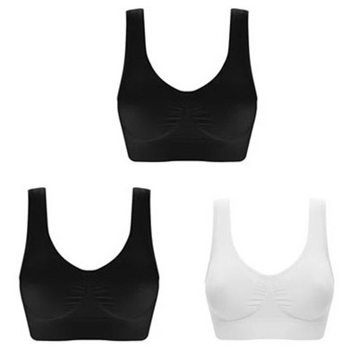Drop shipping Vip link 3kom/komplet Seksi ženski sportski bešavni grudnjak bez uloška Wireless Bralette grudnjak s grudnjakom