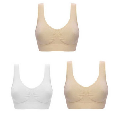 Drop shipping Vip link 3kom/komplet Seksi ženski sportski bešavni grudnjak bez uloška Wireless Bralette grudnjak s grudnjakom