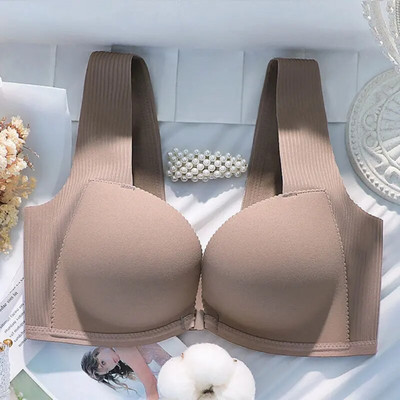 Elöl záródó melltartó kis mellekre Push Up Bralette vezeték nélküli női fehérnemű U Hátsó női Szexi Bralette Seamless Soutien Gorge