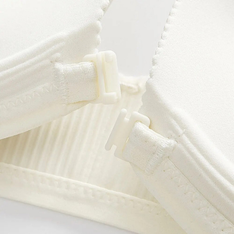 Elöl záródó melltartó kis mellekre Push Up Bralette vezeték nélküli női fehérnemű U Hátsó női Szexi Bralette Seamless Soutien Gorge