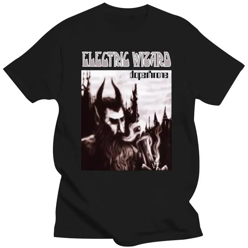 Majica kratkih rukava s grafičkim printom Electric Wizard Dopethrone Muška ženska modna ležerna ulična odjeća kratkih rukava Majica velikih veličina Unisex