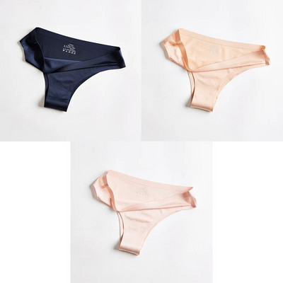BANNIROU Ženske gaćice Donje rublje Fitnes Sport Bešavno žensko donje rublje Seksi T-leđa G-string tange Ice Silk Žensko donje rublje