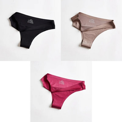 BANNIROU Ženske gaćice Donje rublje Fitnes Sport Bešavno žensko donje rublje Seksi T-leđa G-string tange Ice Silk Žensko donje rublje