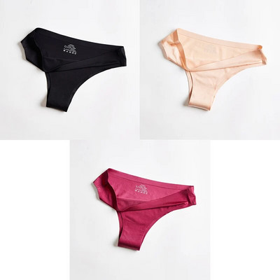 BANNIROU Ženske gaćice Donje rublje Fitnes Sport Bešavno žensko donje rublje Seksi T-leđa G-string tange Ice Silk Žensko donje rublje