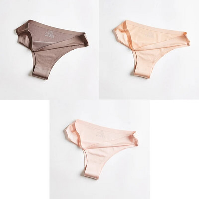 BANNIROU Ženske gaćice Donje rublje Fitnes Sport Bešavno žensko donje rublje Seksi T-leđa G-string tange Ice Silk Žensko donje rublje