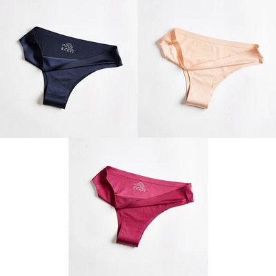 BANNIROU Ženske gaćice Donje rublje Fitnes Sport Bešavno žensko donje rublje Seksi T-leđa G-string tange Ice Silk Žensko donje rublje