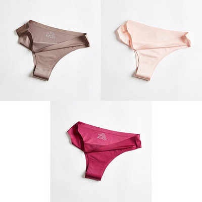 BANNIROU Ženske gaćice Donje rublje Fitnes Sport Bešavno žensko donje rublje Seksi T-leđa G-string tange Ice Silk Žensko donje rublje