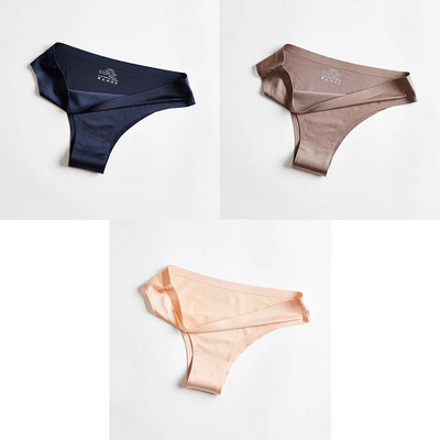 BANNIROU Ženske gaćice Donje rublje Fitnes Sport Bešavno žensko donje rublje Seksi T-leđa G-string tange Ice Silk Žensko donje rublje