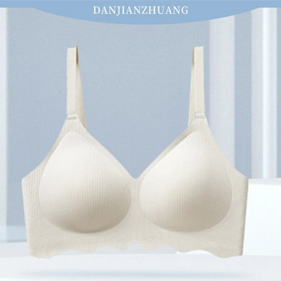 Bešavno donje rublje novog stila za žene s malim grudima, push-upom, grudima sa strane, lijepim prugama na leđima, bez grudnjaka