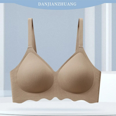 Bešavno donje rublje novog stila za žene s malim grudima, push-upom, grudima sa strane, lijepim prugama na leđima, bez grudnjaka