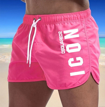 2023 Летни мъжки спортни бански костюми за плуване Мъжки бански костюми Бански гащи Секси плажни къси панталони Дъска за сърф Мъжко облекло Панталони