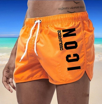 2023 Летни мъжки спортни бански костюми за плуване Мъжки бански костюми Бански гащи Секси плажни къси панталони Дъска за сърф Мъжко облекло Панталони