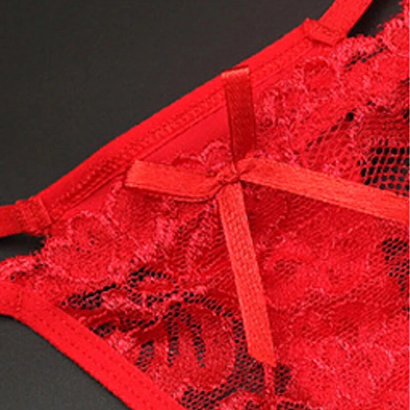 Moteriškos, nėriniuotos kelnaitės, moteriškos seksualios perspektyvos apatinis trikotažas Moteriški madingi reguliuojamo juosmens apatinis trikotažas Besiūliai G stringi