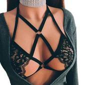 Sutien sexy din dantelă pentru femei Lenjerie fără fir Push Up Bralette pentru femei Sutien reglabil anti-alunecare pentru femei Lenjerie de corp transparentă pentru femei