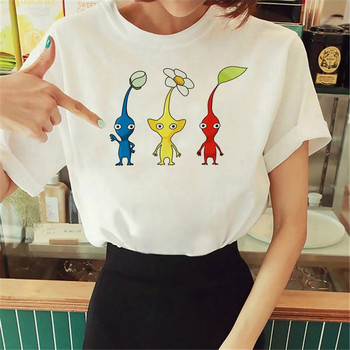 Pikmin T-Shirt Γυναικεία Anime Comics Γραφικά T-Shirt Κοριτσίστικα κόμικ Ρούχα Plus Size Γυναικεία T-Shirt Δωρεάν αποστολή