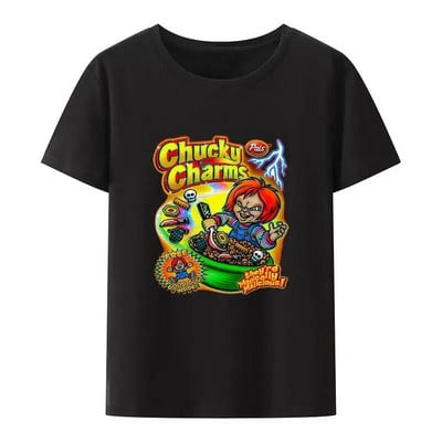 ChildS Play Chucky Tops Tricouri Femei și Bărbați Doll Murder Bloody Vintage Tricou Harajuku Crew Gât Plus Size Tops din bumbac