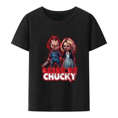 ChildS Play Chucky Tops Tricouri Femei și Bărbați Doll Murder Bloody Vintage Tricou Harajuku Crew Gât Plus Size Tops din bumbac