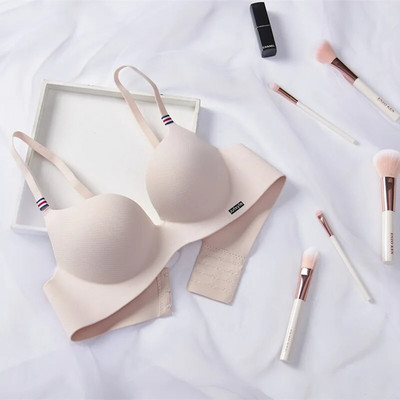 Seksi Deep U grudnjaci za žene Push Up donje rublje Bešavni bežični grudnjak Modni udobni grudnjak Žensko donje rublje Intimno