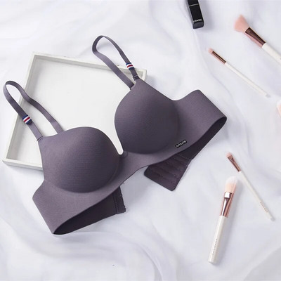 Seksi Deep U grudnjaci za žene Push Up donje rublje Bešavni bežični grudnjak Modni udobni grudnjak Žensko donje rublje Intimno