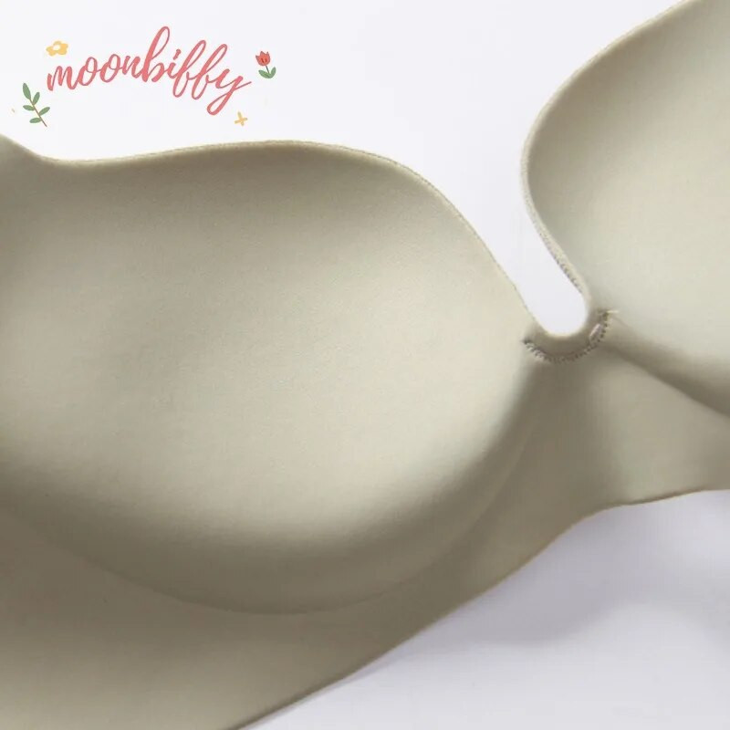 Seksi Deep U grudnjaci za žene Push Up donje rublje Bešavni bežični grudnjak Modni udobni grudnjak Žensko donje rublje Intimno