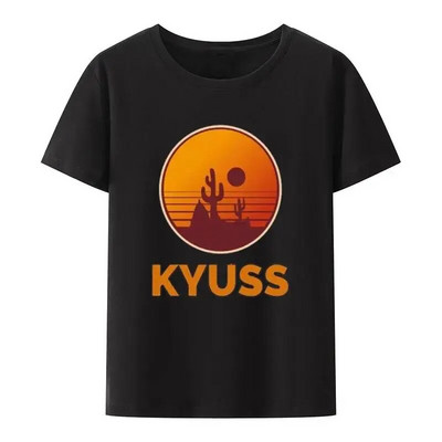 Kyuss Black Widow Stoner Rock Queens of The Stone Age Clutch T-shirt Γυναικείες και ανδρικές μπλούζες Unisex Plus Size Cotton O Neck Tees