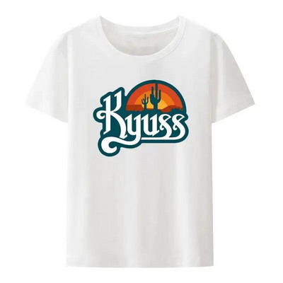 Kyuss Black Widow Stoner Rock Queens of The Stone Age Clutch T-shirt Γυναικείες και ανδρικές μπλούζες Unisex Plus Size Cotton O Neck Tees