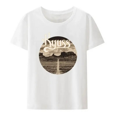 Kyuss Black Widow Stoner Rock Queens of The Stone Age Clutch T-shirt Γυναικείες και ανδρικές μπλούζες Unisex Plus Size Cotton O Neck Tees