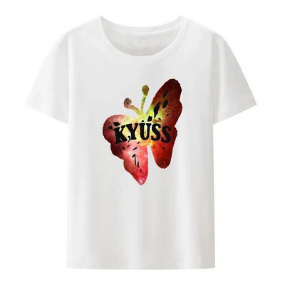 Kyuss Black Widow Stoner Rock Queens of The Stone Age Clutch T-shirt Γυναικείες και ανδρικές μπλούζες Unisex Plus Size Cotton O Neck Tees