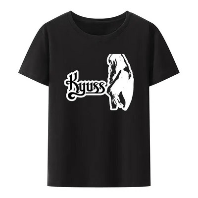 Kyuss Black Widow Stoner Rock Queens of The Stone Age Clutch T-shirt Γυναικείες και ανδρικές μπλούζες Unisex Plus Size Cotton O Neck Tees