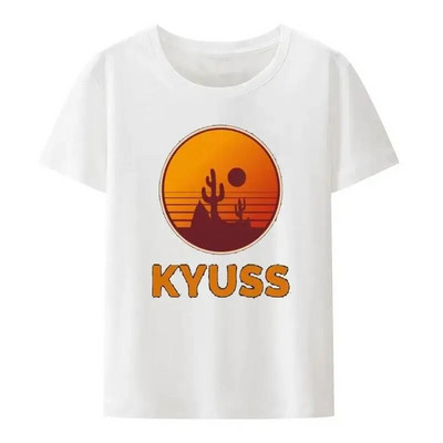 Kyuss Black Widow Stoner Rock Queens of The Stone Age Clutch T-shirt Γυναικείες και ανδρικές μπλούζες Unisex Plus Size Cotton O Neck Tees