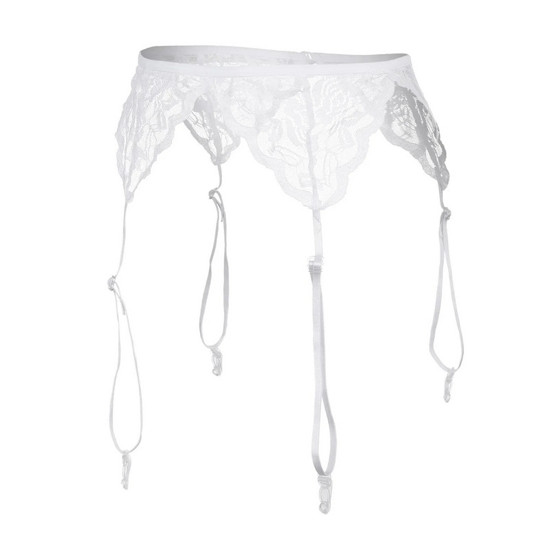 Elastično seksi čipkano donje rublje Žensko donje rublje Seksi donje rublje Čipkasti pojas za podvezice Prozirno čvrsto donje rublje Prozračni pojas za podvezice