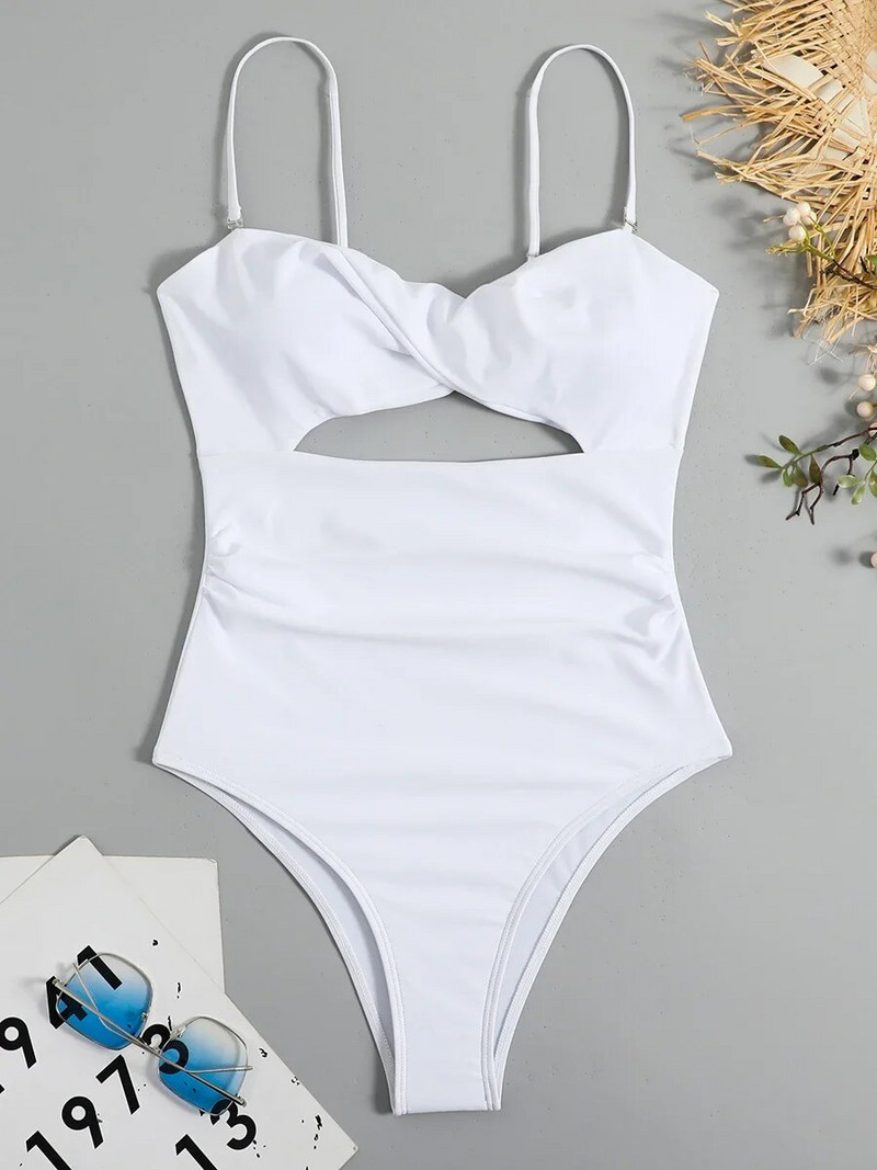 Seksi Bandeau ženski kupaći kostim Jednodijelni kupaći kostim Ženski 2024 Mujer kupaći kostim Push up ljetni kupaći kostim za žene Odjeća za plažu Monokini