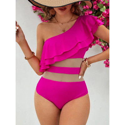 Egyrészes fürdőruha 2024 Szexi Cross Back fürdőruha Női fürdőruha Vintage Retro fürdőruhák Beach Wear Swim Print Monokini S-XL