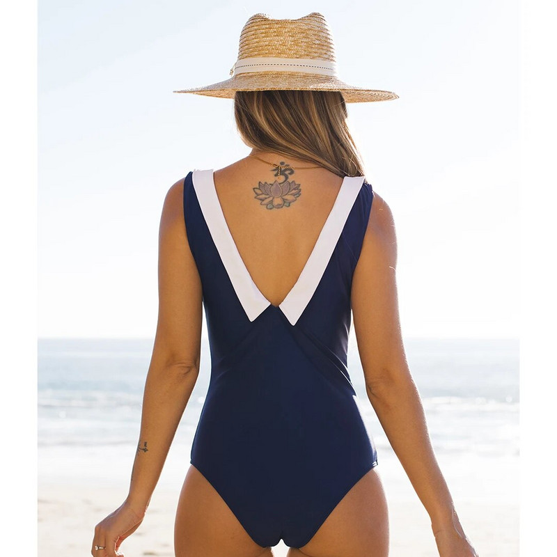 Egyrészes fürdőruha 2024 Szexi Cross Back fürdőruha Női fürdőruha Vintage Retro fürdőruhák Beach Wear Swim Print Monokini S-XL