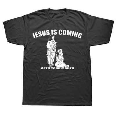 Hallowed Be Thy Gains Funny Muscle Jesus Tricou antrenament pentru ridicare de greutăți Bărbați Femei Imbracaminte de stradă cu mânecă scurtă Plus Size Unisex