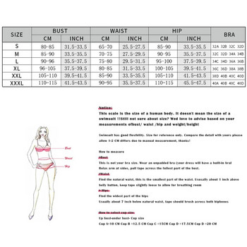 2023 Нов секси бански костюм с волани на точки Дамски бански костюм от една част Боди с пачуърк Монокини Подложка за бански костюм Дамски комплект