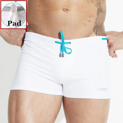 Push Up Μαγιό Ανδρικά Σορτς Desmiit Μαγιό Sexy Gay Μαγιό Παραλία Μαγιό Μπόξερ Σύντομο Zwembroek Man