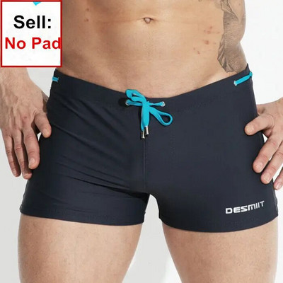 Push Up Μαγιό Ανδρικά Σορτς Desmiit Μαγιό Sexy Gay Μαγιό Παραλία Μαγιό Μπόξερ Σύντομο Zwembroek Man