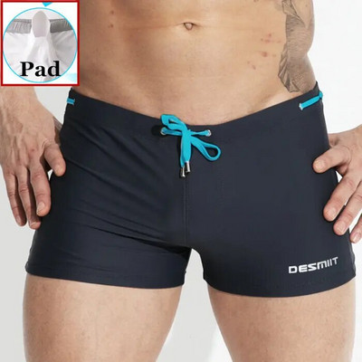 Push Up Μαγιό Ανδρικά Σορτς Desmiit Μαγιό Sexy Gay Μαγιό Παραλία Μαγιό Μπόξερ Σύντομο Zwembroek Man