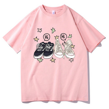 Heartstopper T-Shirt Nick Charlie Παπούτσια Hi Clothes Tops Tees Camiseta Camiseta Γυναικεία ανδρική μπλούζα μπλουζάκι συν μέγεθος