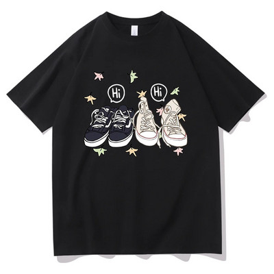 Heartstopper marškinėliai Nick Charlie Batai Sveiki drabužiai Viršutiniai marškinėliai Camiseta Camiseta Moteriški vyriški plius dydžio marškinėliai