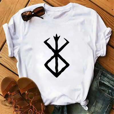 Majica kratkih rukava s japanskim animeom Berserk Žene Muškarci Manga Guts Cool Graphic T-shirt Ulična odjeća Pamučne majice kratkih rukava velikih veličina