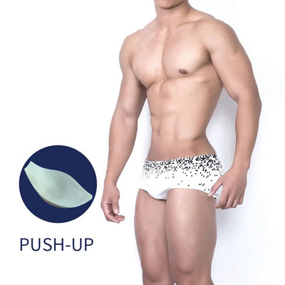 Costum de baie sexy pentru bărbați, costum de baie cu push-up
