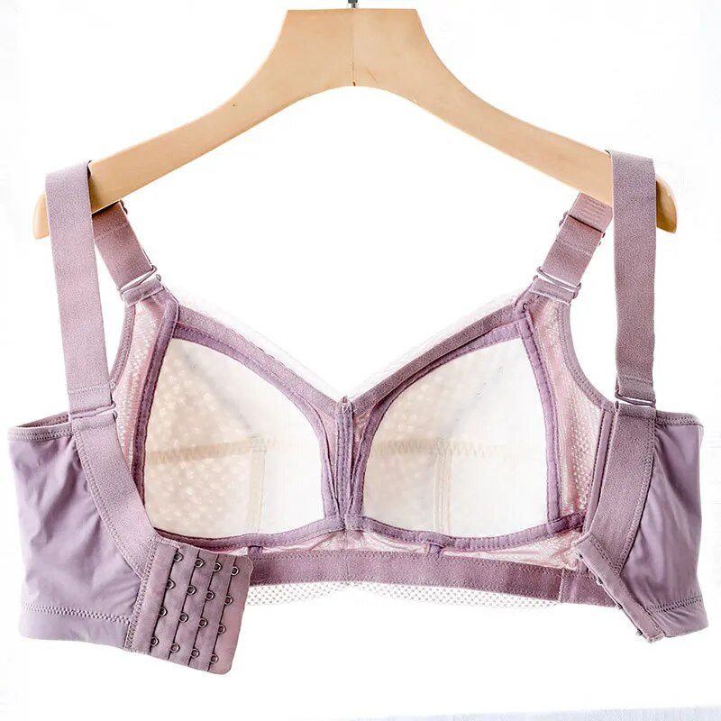 fehérnemű női Új nagy méretű szuper vékony kupa melltartó Kényelmes légáteresztő CDE Cup Large Melltartó Nagy kupa zsír MM 200 kg nagy méretű melltartó