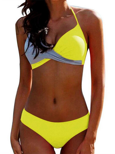 Seksi bikini Push Up kupaći kostimi Ženski Brazilain Biquinis Feminino 2021 Mujer Kupaći kostim Tanga Kupaći kostim Komplet od 2 dijela Mujer