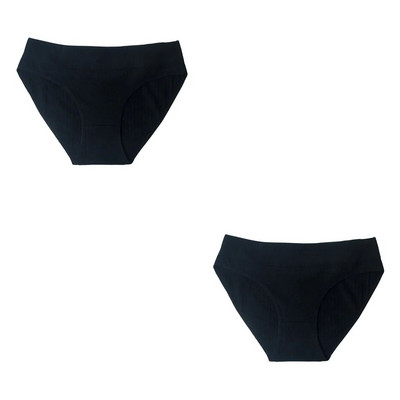 2 ΤΕΜ/Σετ Βαμβακερά εσώρουχα Γυναικεία εσώρουχα χωρίς ραφή με χαμηλή μέση μονόχρωμα άνετα αναπνέοντα σλιπ Σέξι εσώρουχα M-XL Intimates